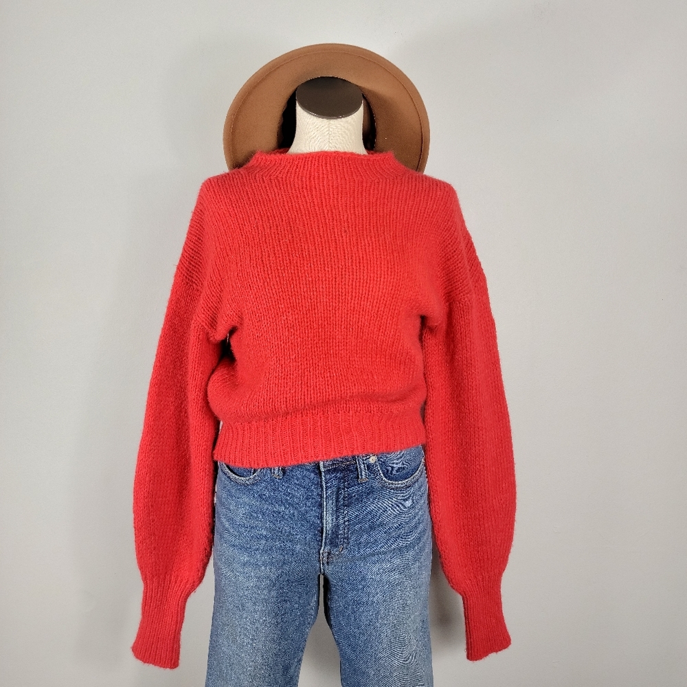 Paloma Wool alpaca mock neck sweater